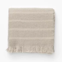 Quinlan Boucle Wool Throw