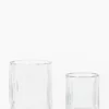 Ribbed Glass Vase -US Home Decoration Sales Store RibbedGlassVase MDCR2106 GLS MAIN