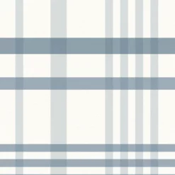 Rigby Plaid Print Wallpaper -US Home Decoration Sales Store Rigbyplaid softblue