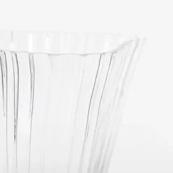 Rook Glass Vase -US Home Decoration Sales Store RookGlassVase MDCR2657 CLR OS D1