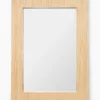 Rowan Wall Mirror -US Home Decoration Sales Store RowanWallMirror MMIR0173 NAT 30x42 MAIN