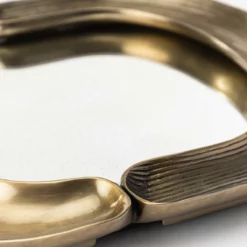 Salvatore Wall Mirror -US Home Decoration Sales Store SalvatoreWallMirror MMIR0320 GLD 16x18 D1 T