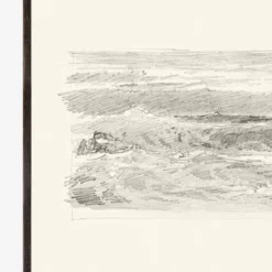 Sketched Seascape -US Home Decoration Sales Store SketchedSeascape D1