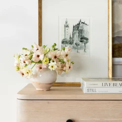 White Washed Ceramic Pot -US Home Decoration Sales Store Styled Dresser 5 57cf7b60 87af 419a b950 adfc0907f4d2