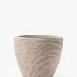 Textured Concrete Pot