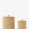 Thalia Woven Canister -US Home Decoration Sales Store ThaliaWovenCanister MBTH0319 NAT MAIN