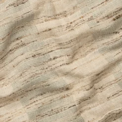 Theodora Block Stripe Throw -US Home Decoration Sales Store TheodoraBlockStripeThrow MBED0128 NAT OS D2