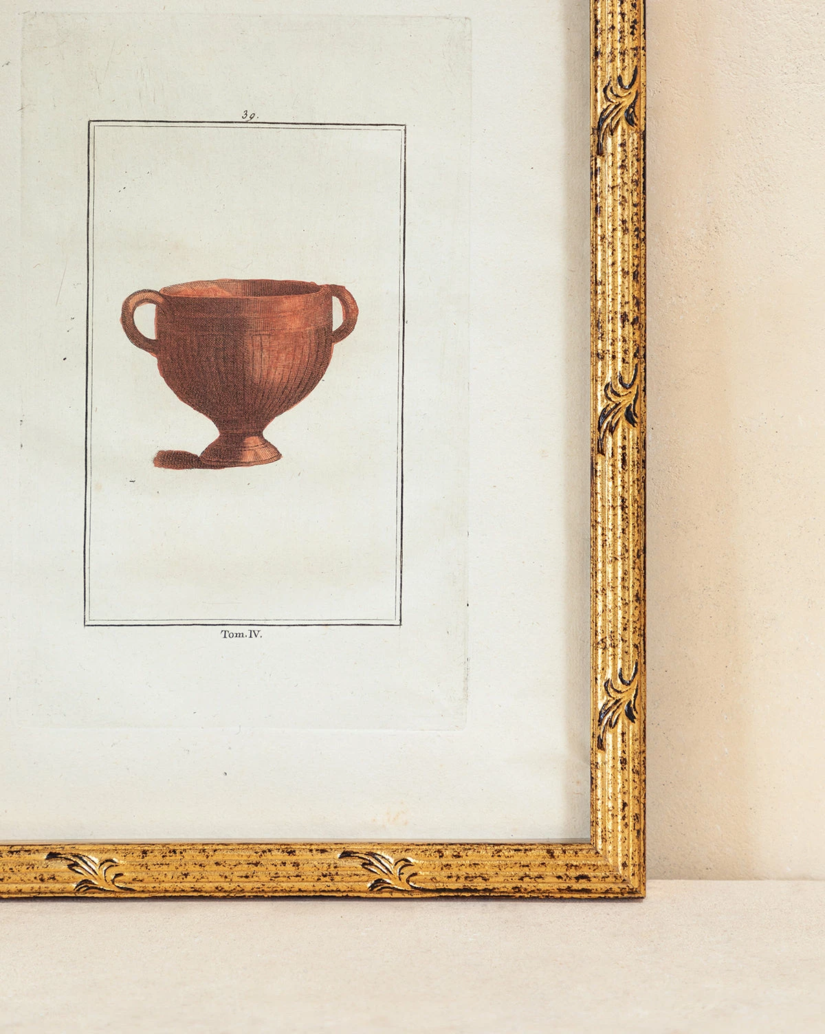 Vintage Brown Vase Painting III 5 Vintage Brown Vase Painting III - Image 3