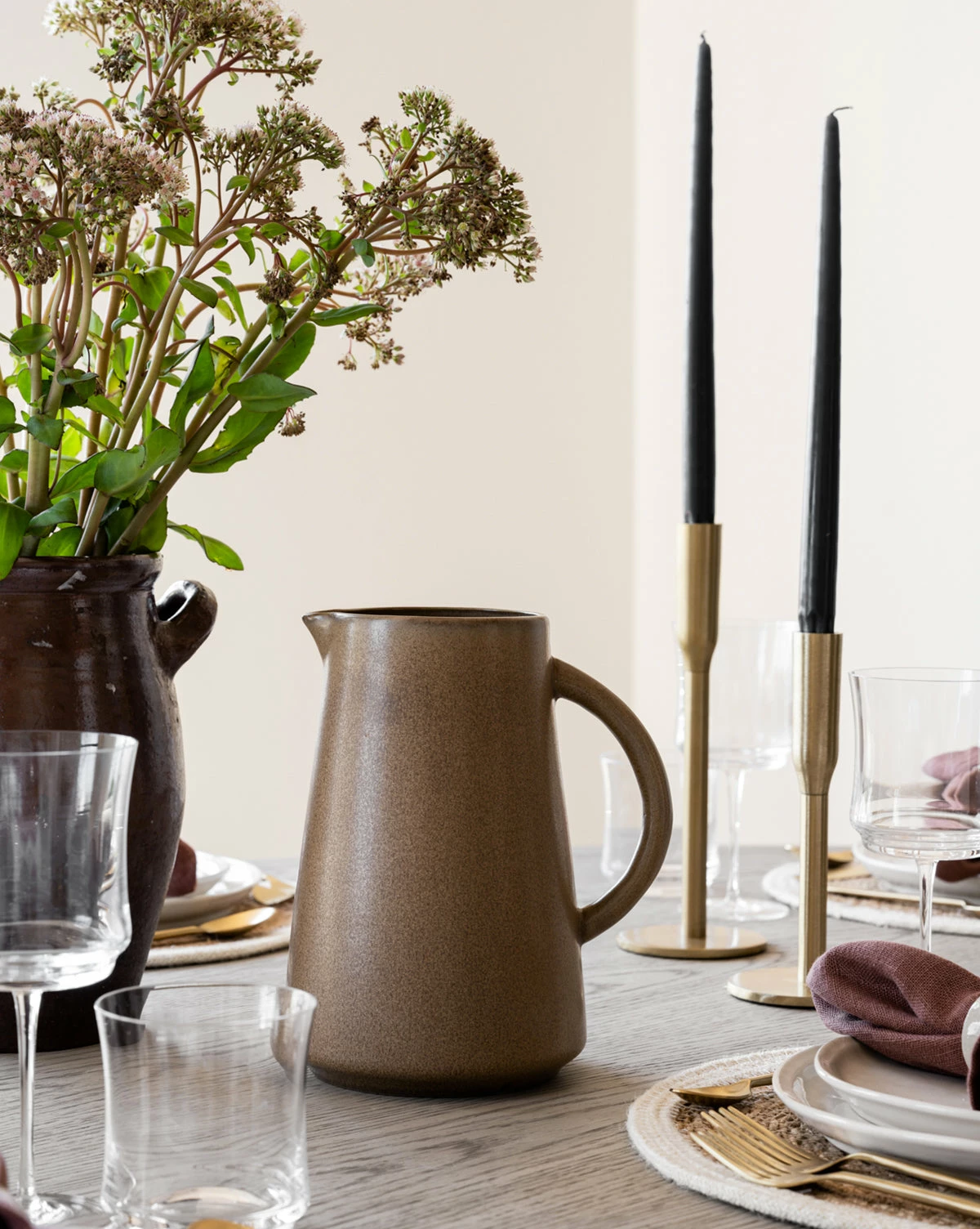 Gray Taper Candles (Set Of 12) 5 Gray Taper Candles (Set Of 12) - Image 3