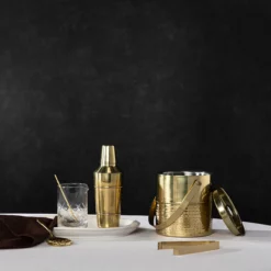 Bloomingville Brass Ice Bucket -US Home Decoration Sales Store studiomcgee 220818 Styled 027