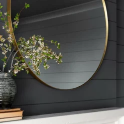 Jace Inset Circle Mirror -US Home Decoration Sales Store summer1styled55