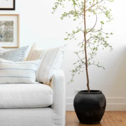 Brushed Charcoal Vase 10 Brushed Charcoal Vase -US Home Decoration Sales Store vintage56